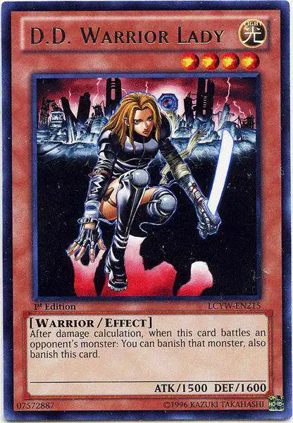 YuGiOh Trading Card Game Legendary Collection 3 Rare D.D. Warrior Lady LCYW-EN215