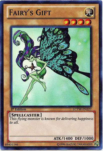 YuGiOh Trading Card Game Legendary Collection 3 Super Rare Fairy's Gift LCYW-EN227
