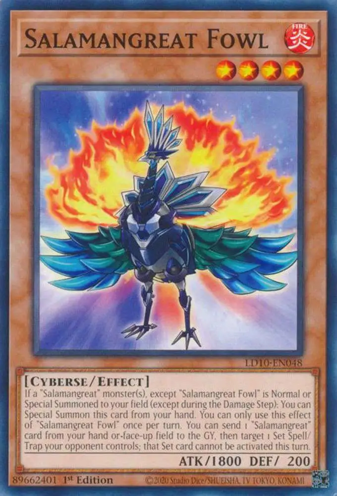 yugioh salamangreat cards Yu-Gi-Oh! - Mole - SDSB-EN002 - Common - 1st Edition You can only use each effect of Salamangreat Balelynx once per turn. YuGiOh Trading Card Game Legendary
