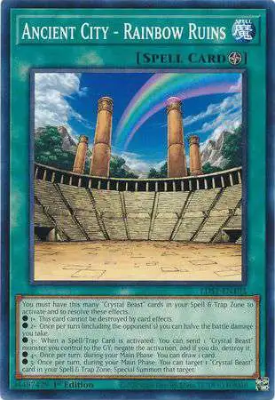 YuGiOh Trading Card Game Legendary Duelists: Season 1 Common Ancient City - Rainbow Ruins LDS1-EN103