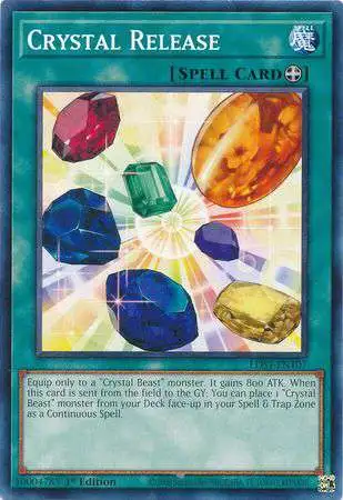 YuGiOh Trading Card Game Legendary Duelists: Season 1 Common Crystal Release LDS1-EN107