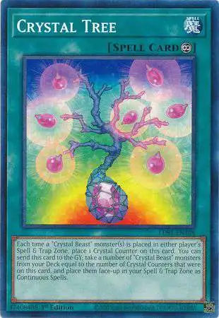 YuGiOh Trading Card Game Legendary Duelists: Season 1 Common Crystal Tree LDS1-EN108