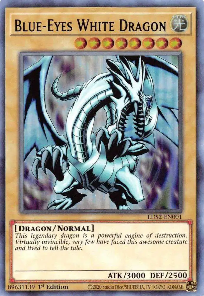 遊戯王 LEGEND OF BLUE EYES WHITE DRAGON YuGiOh Trading Card Game Legendary Duelists Season 2 Single