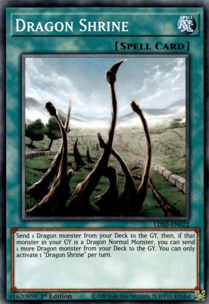 yugioh legendary dragon decks 2 Trading Card Game Duelists Season Single Card Common Shrine LDS2-EN022 This product is not intended to diagnose Tiger Dragon Legendary Decks II