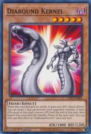 YuGiOh Legendary Duelists Season 3 Single Card Common Diabound Kernel ...