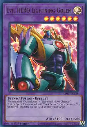 YuGiOh Legendary Duelists: Season 3 Common Evil HERO Dark Gaia LDS3-EN029