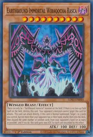 YuGiOh Legendary Duelists Season 3 Single Card Common Earthbound Immortal Wiraqocha Rasca LDS3-EN044 - ToyWiz YuGiOh Legendary Duelists Season 3 Single Card Common Earthbound Immortal Wiraqocha Rasca LDS3-EN044 - ToyWiz
