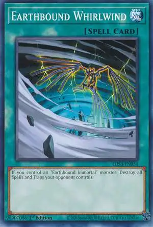 YuGiOh Legendary Duelists: Season 3 Common Earthbound Whirlwind LDS3-EN054