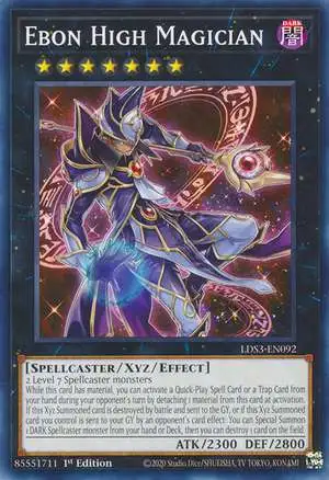 YuGiOh Legendary Duelists: Season 3 Common Ebon High Magician LDS3-EN092