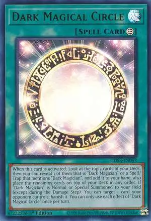 YuGiOh Legendary Duelists: Season 3 Ultra Rare Dark Magical Circle LDS3-EN093 [Blue]