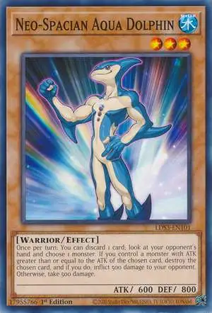 YuGiOh Legendary Duelists: Season 3 Common Neo-Spacian Aqua Dolphin LDS3-EN101