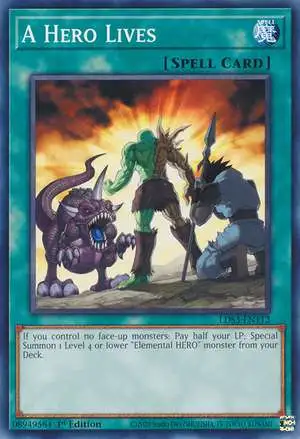 YuGiOh Legendary Duelists: Season 3 Common A Hero Lives LDS3-EN112