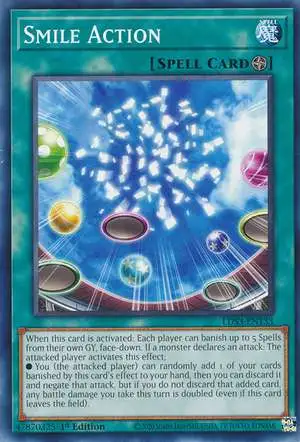 YuGiOh Legendary Duelists: Season 3 Common Smile Action LDS3-EN133