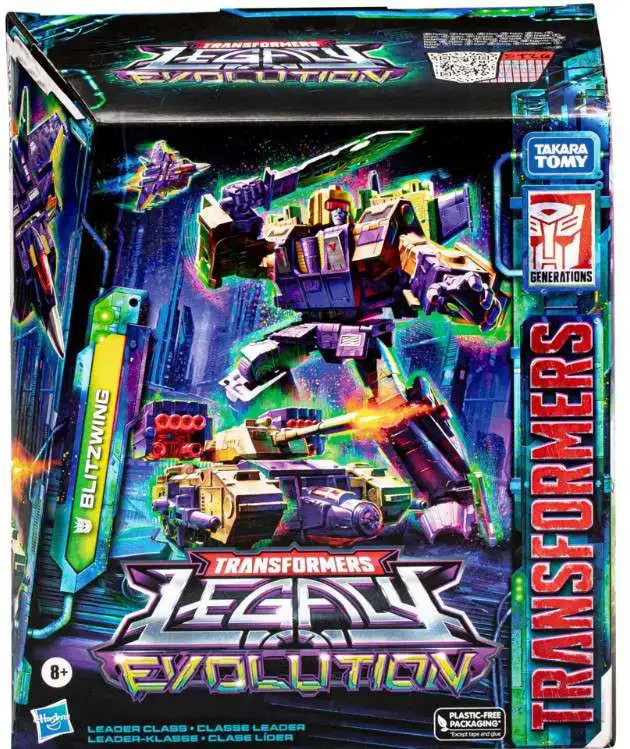 Transformers Generations Legacy Evolution Blitzwing Leader Action Figure