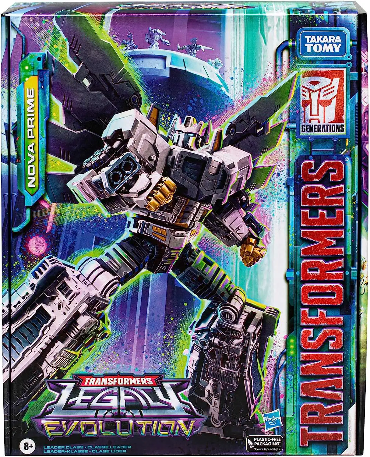 Transformers Generations Legacy Evolution Nova Prime Exclusive Leader  Action Figure