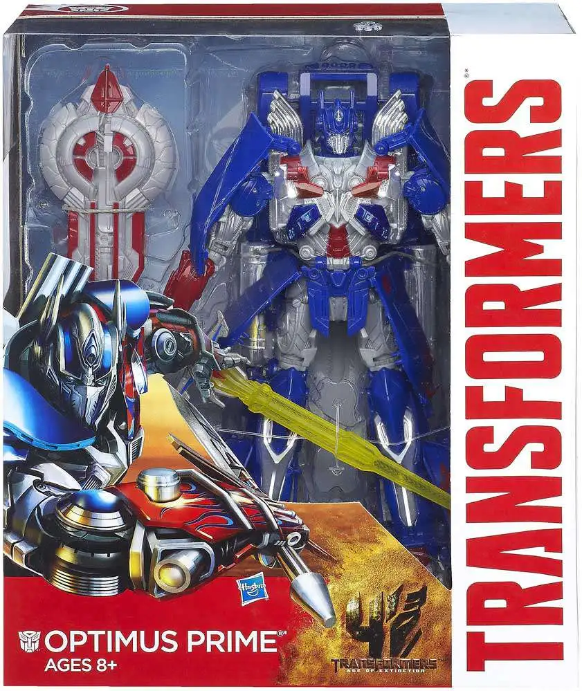 Transformers Age of Extinction Optimus Prime Leader Action Figure [Damaged Package]
