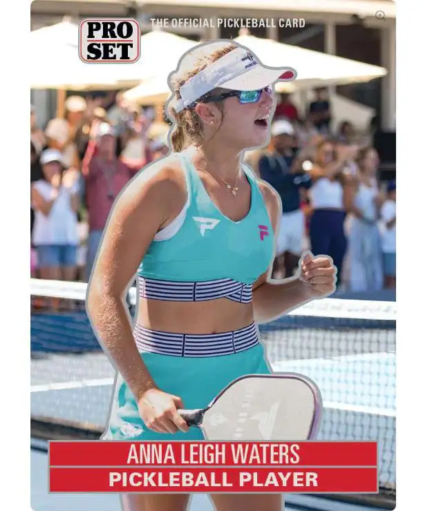 Leaf 2022 METAL /1002 Anna Leigh Waters P91-4 [#1 Pickleball Player in the World! Rookie Card, 1991 Style]