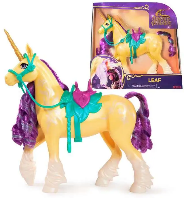 Unicorn Academy Leaf 11-Inch Unicorn Figure