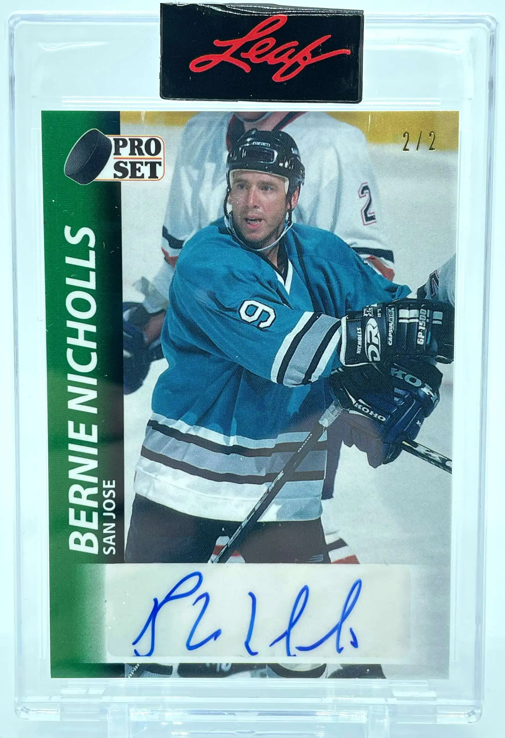 NHL 2021 Leaf Pro Set Bernie Nicholls #2/2