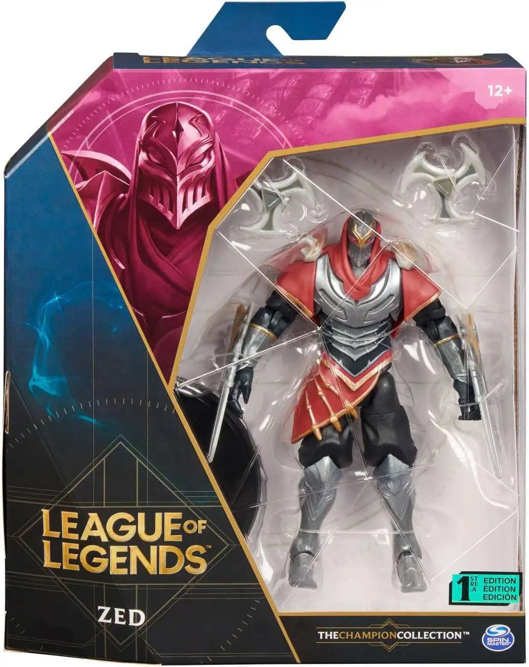 League of Legends Champion Collection Zed Exclusive 6 Action Figure 1st  Edition Spin Master - ToyWiz
