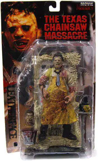 McFarlane Toys The Texas Chainsaw Massacre Movie Maniacs Series 1  Leatherface Action Figure [Bloody, Damaged Package]