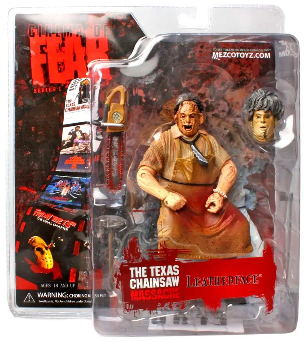 Cinema of Fear Mez-itz Freddy Jason Leatherface Horror Movie Figures Mezco B11 for sale online 
