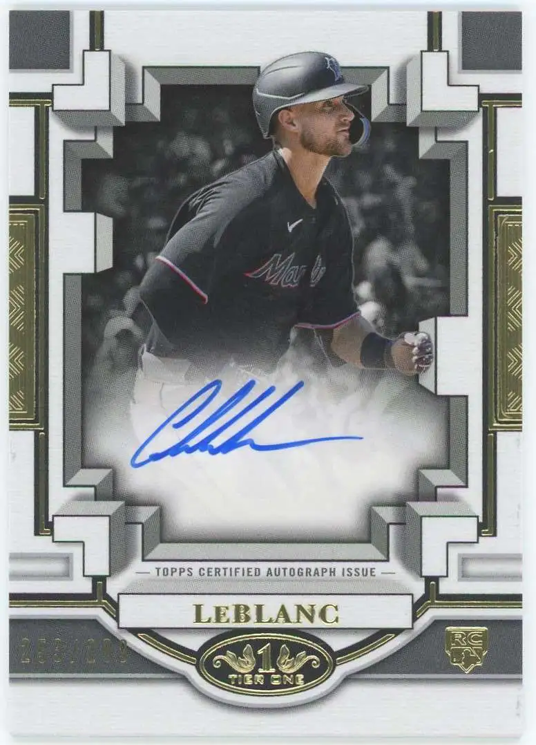 MLB 2023 Tier One Baseball 253/299 Charles LeBlanc BOA-CL [Auto]