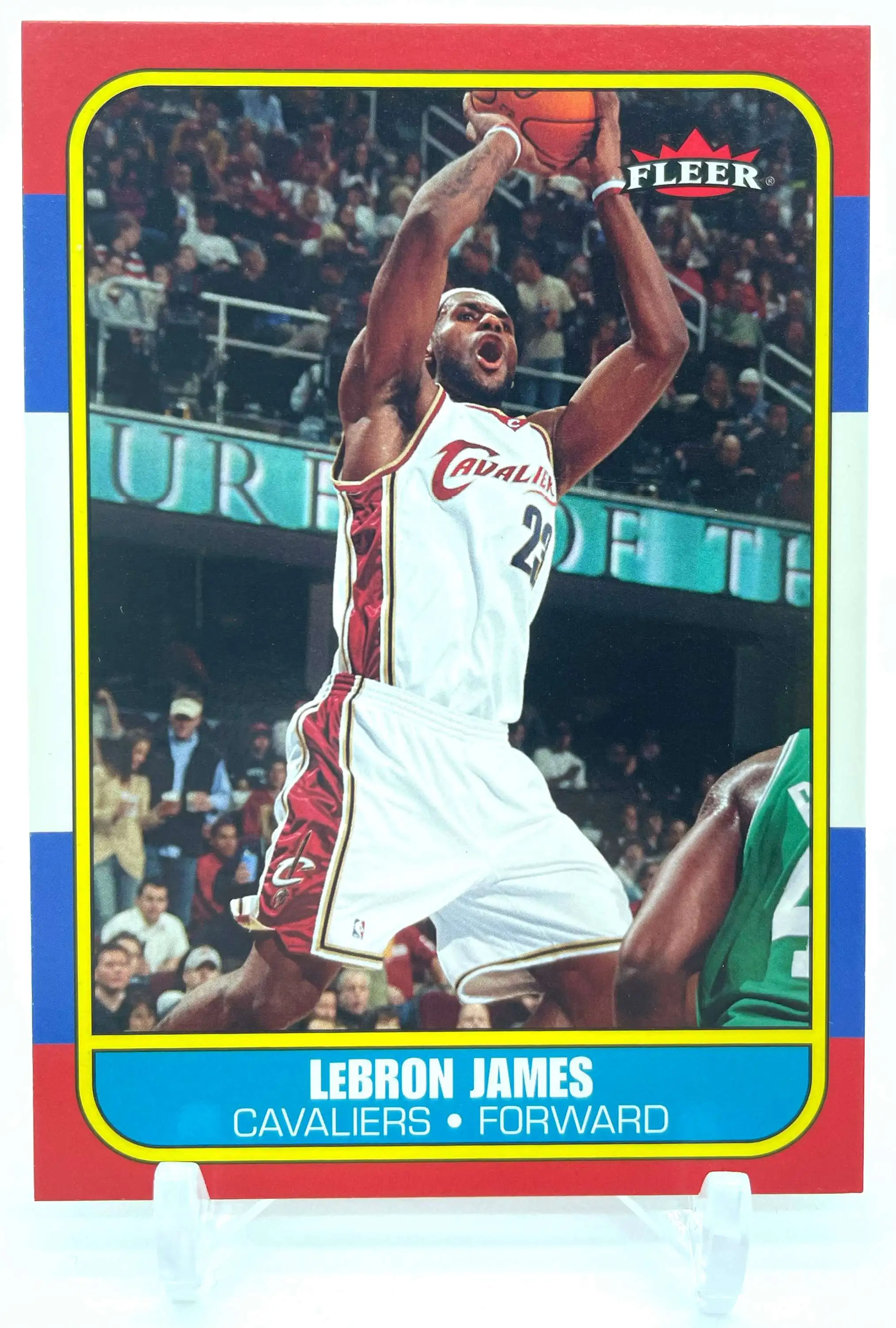 NBA 2006-07 Fleer Basketball Lebron James Single Sports Card #71 [1986 20th Anniversary Fleer]