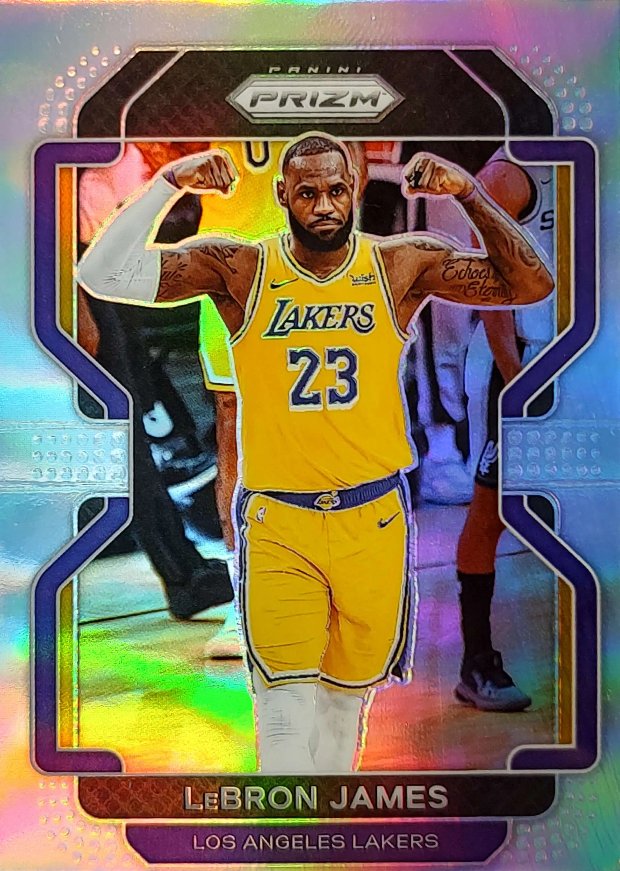 NBA Los Angeles Lakers 2021-22 Panini Prizm Single Card Silver 