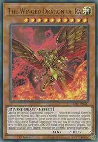 YuGiOh Trading Card Game Legendary Duelists Rage of Ra Ultra Rare The Winged Dragon of Ra LED7-EN000 [Alternate Art]