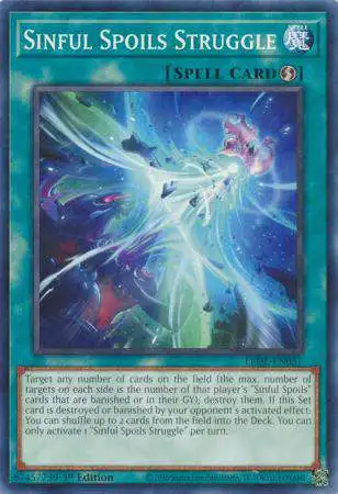 YuGiOh Trading Card Game Legacy of Destruction Single Card Common Sinful Spoils Struggle LEDE-EN057 - ToyWiz YuGiOh Trading Card Game Legacy of Destruction Single Card Common Sinful Spoils Struggle LEDE-EN057 - ToyWiz