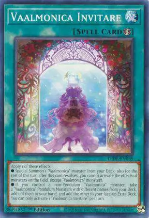 YuGiOh Trading Card Game Legacy of Destruction Single Card Common  Vaalmonica Invitare LEDE-EN065 - ToyWiz