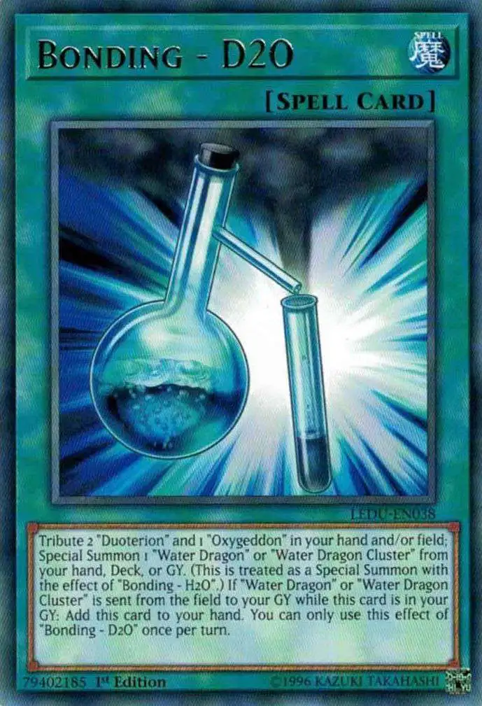 YuGiOh Trading Card Game Legendary Duelists Rare Bonding - D2O LEDU-EN038