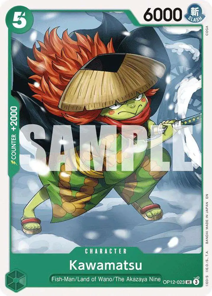One Piece Trading Card Game Legacy of the Master Uncommon Kawamatsu OP12-023
