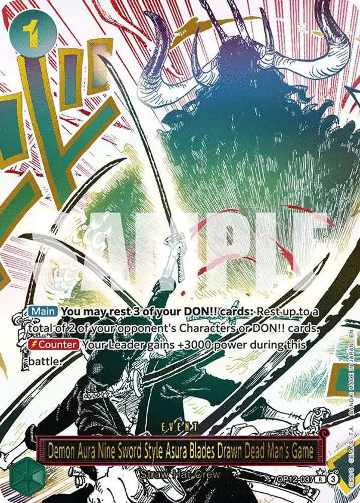 One Piece Trading Card Game Legacy of the Master Single Card Rare