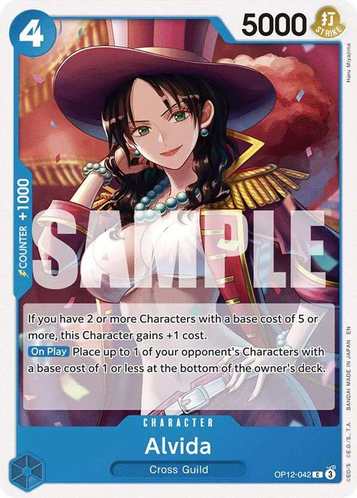 One Piece Trading Card Game Legacy of the Master Common Alvida OP12-042