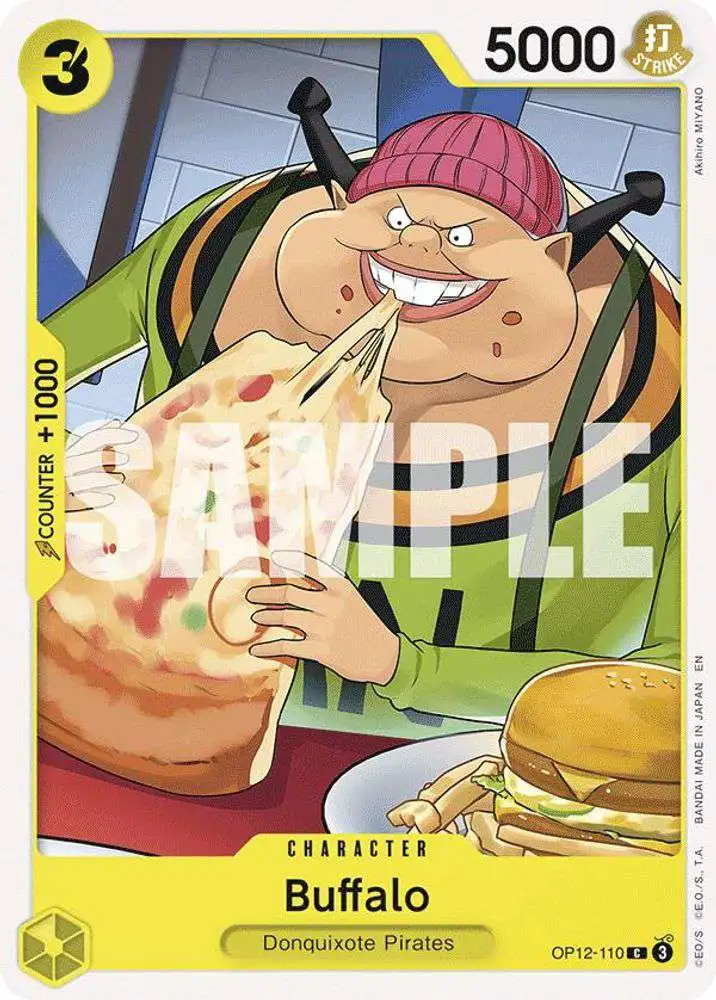 One Piece Trading Card Game Legacy of the Master Common Buffalo OP12-110