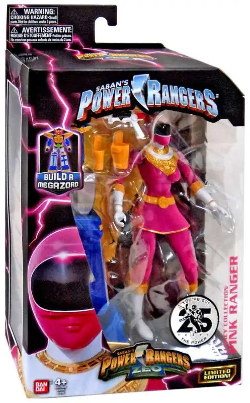 Power Rangers ZEO Legacy Build A Megazord Pink Ranger Exclusive 6.5 ...