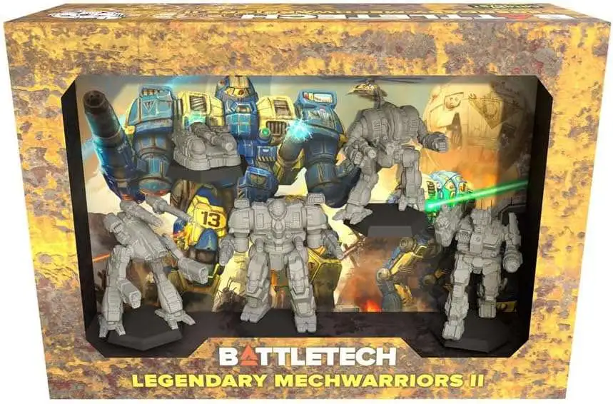 BattleTech Legendary Pilots Pack II Miniatures Pack