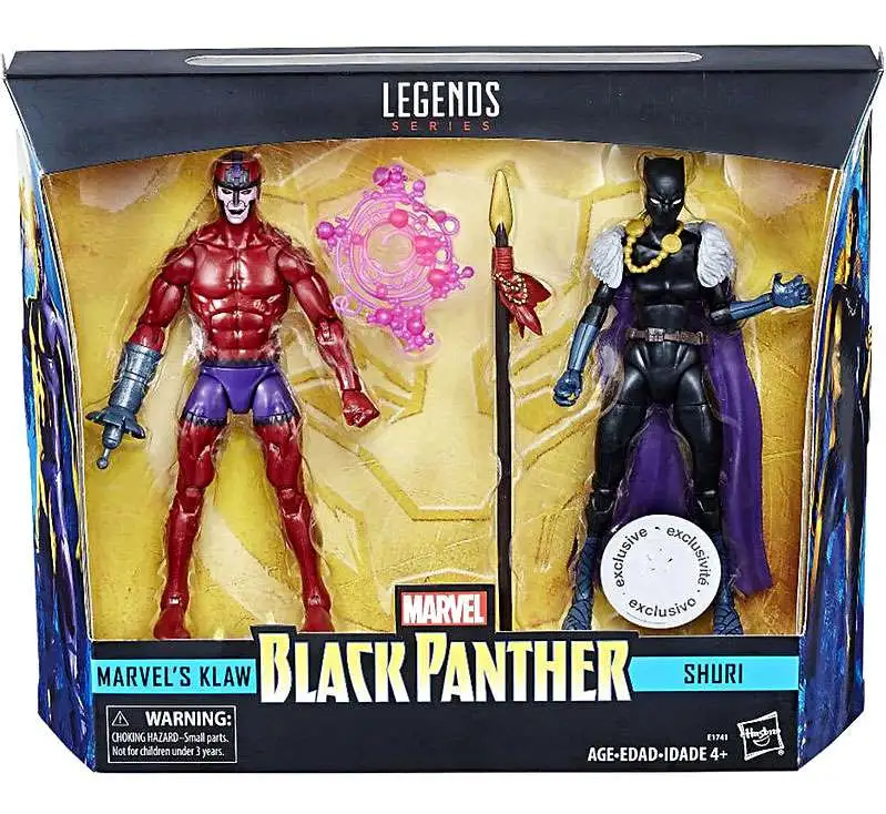 Marvel Legends KLAW Loose Complete from 2 Pack No Shuri Black Panther IN HAND!! 