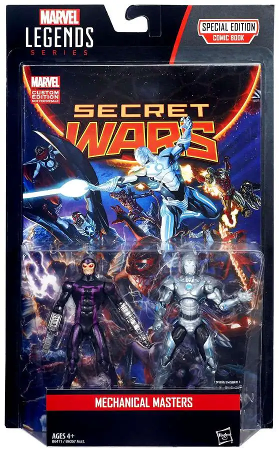 Marvel Legends Machine Man & Iron Man Action Figure 2-Pack [Mechanical Masters, Damaged Package]