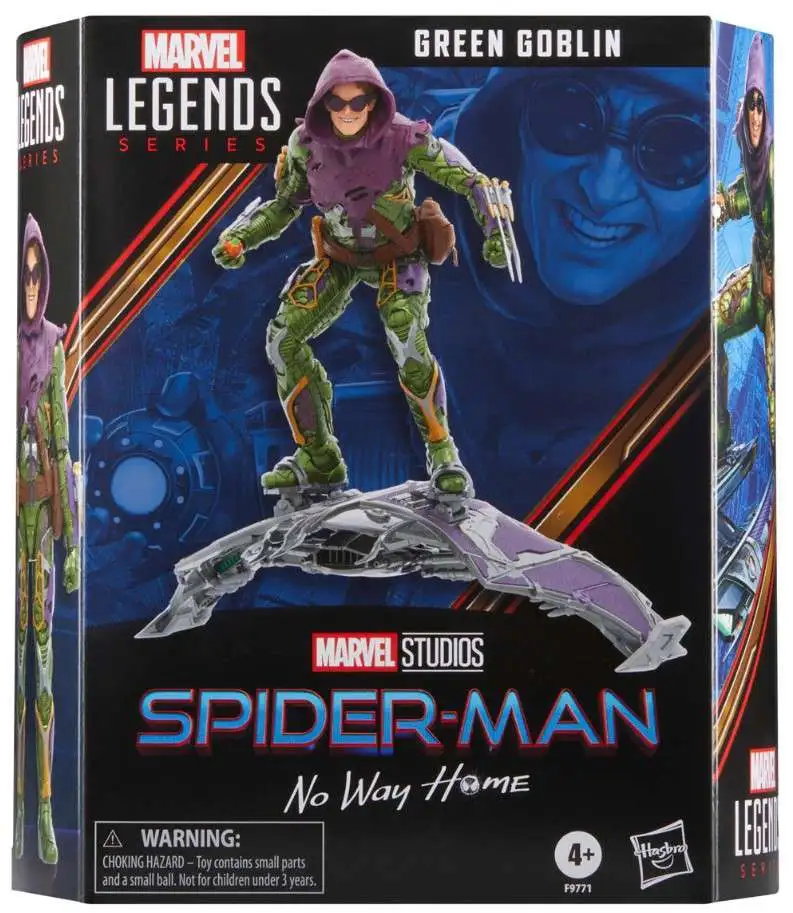 Spider Man No Way Home Marvel Legends Green Goblin with Glider Deluxe Action Figure (Pre-Order ships September)