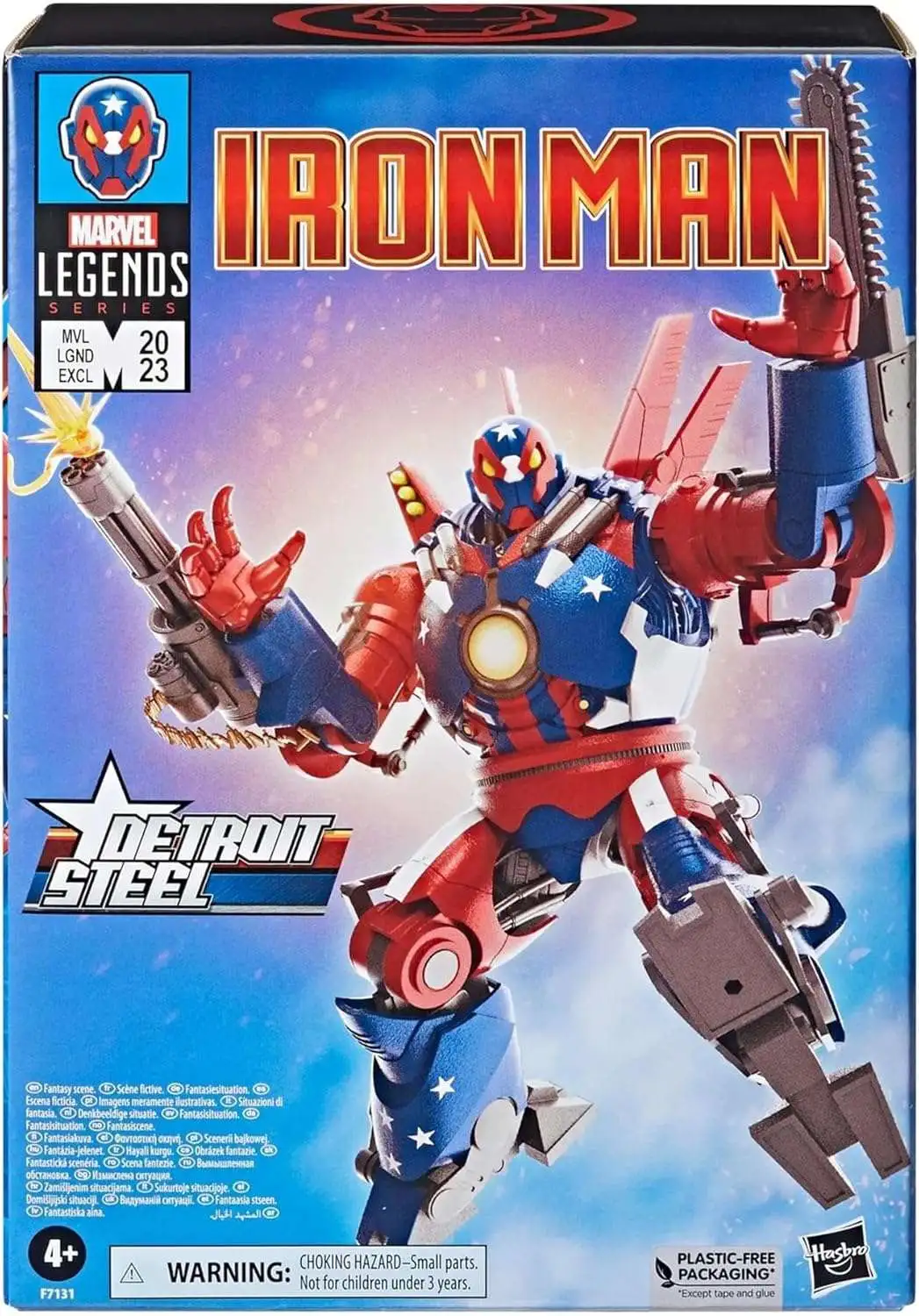 Iron Man Marvel Legends Detroit Steel Exclusive Action Figure
