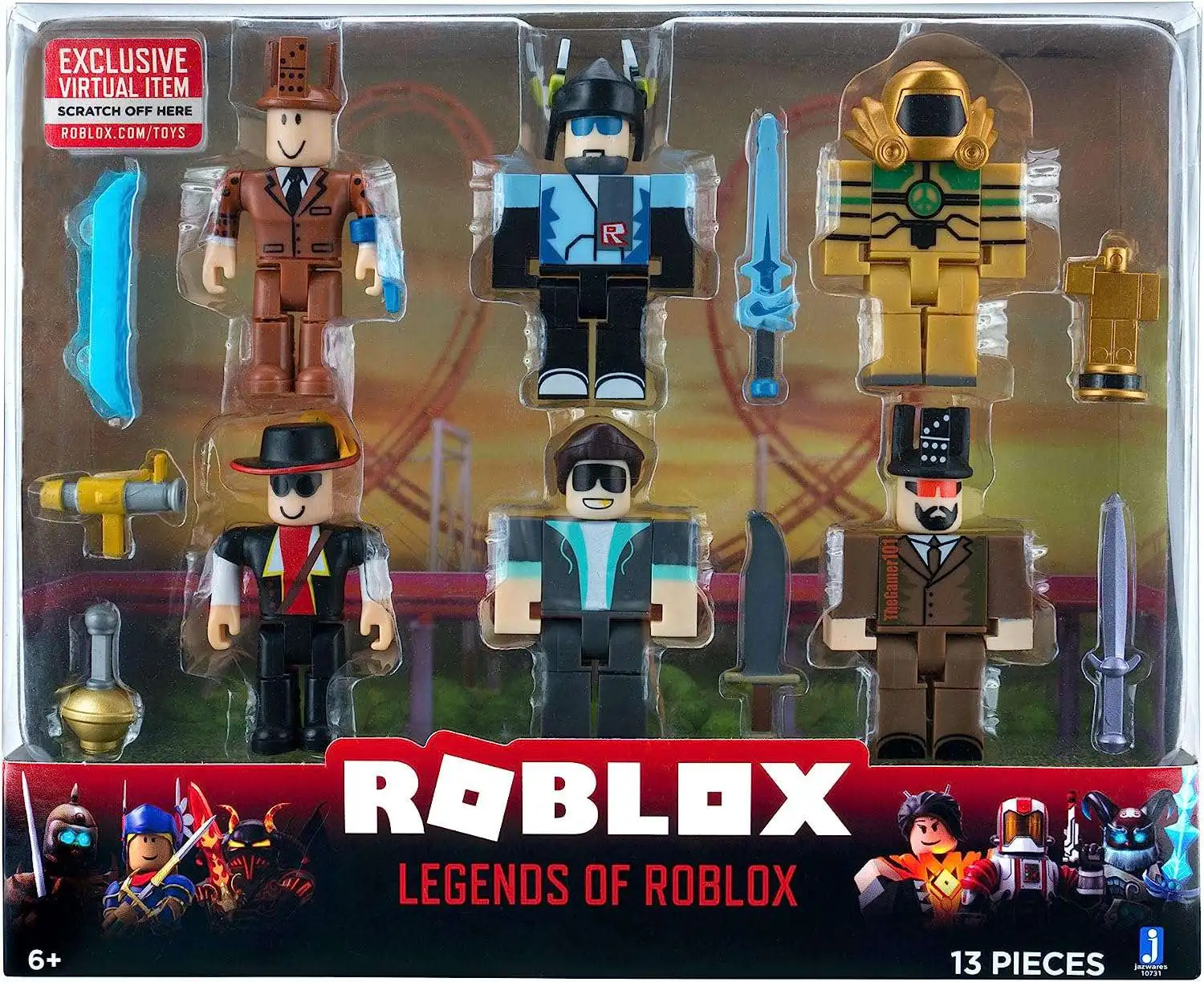 Roblox Apocalypse Rising 2 Six Figure Pack (Includes Exclusive Virtual  Item) - Buy at Not Just Toyz