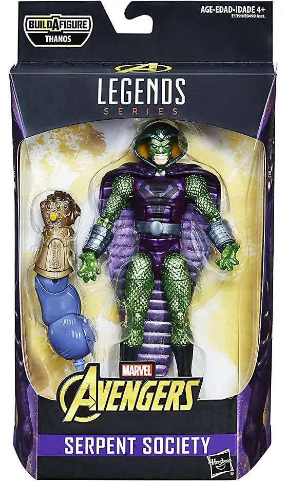 Avengers Infinity War Marvel Legends Thanos Series Serpent Society Action Figure