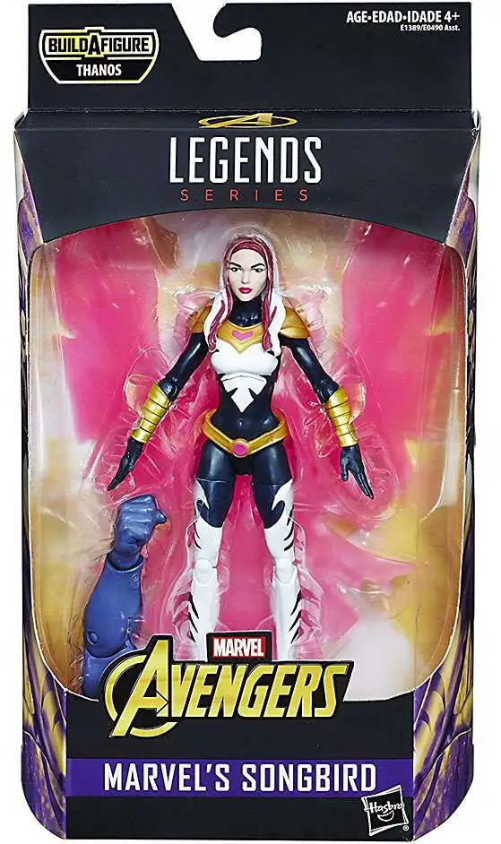 Avengers Infinity War Marvel Legends Thanos Series Songbird Action Figure [Damaged Package]