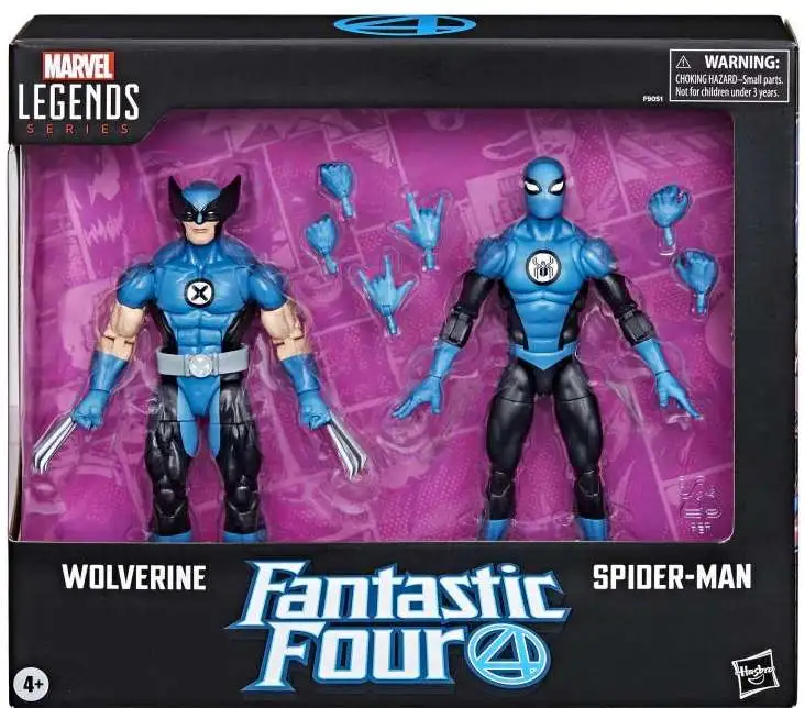 低価格の Marvel Four Fantastic Marvel Legends 6 Spider-Man Wolverine アメコミ
