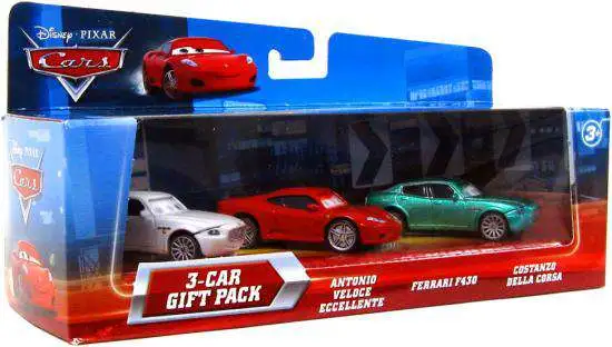 Disney / Pixar Cars Multi-Packs Italian Cars 3-Car Gift Pack Diecast Car Set
