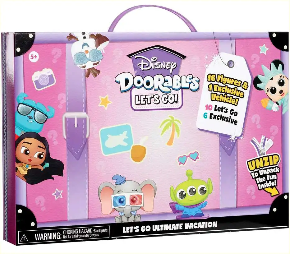 Disney Doorables Let's Go Vehicles 2-Pack Series 1 - Just Play