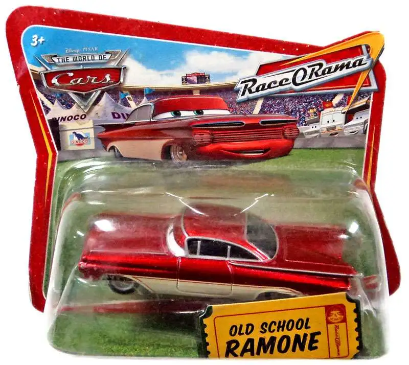 Disney / Pixar Cars World of Cars Race-O-Rama Old School Ramone Diecast Car [Checkout Lane Packaging]